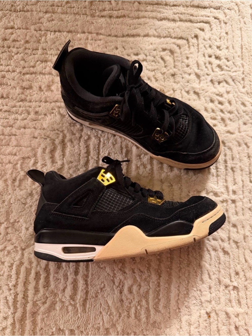 Nike Air Jordan 4 Retro Royalty sneakers unisex size 6.5Y